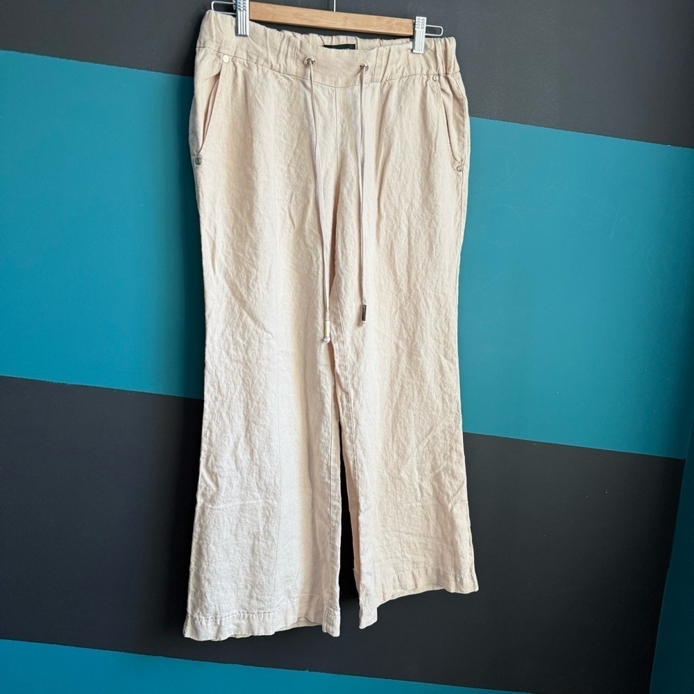 Marciano 100% linen Trousers Relaxed Fit - Picture 2 of 12